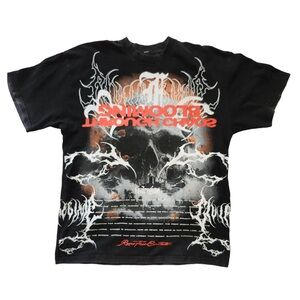 CIVIL REGIME Black Graphic Tee